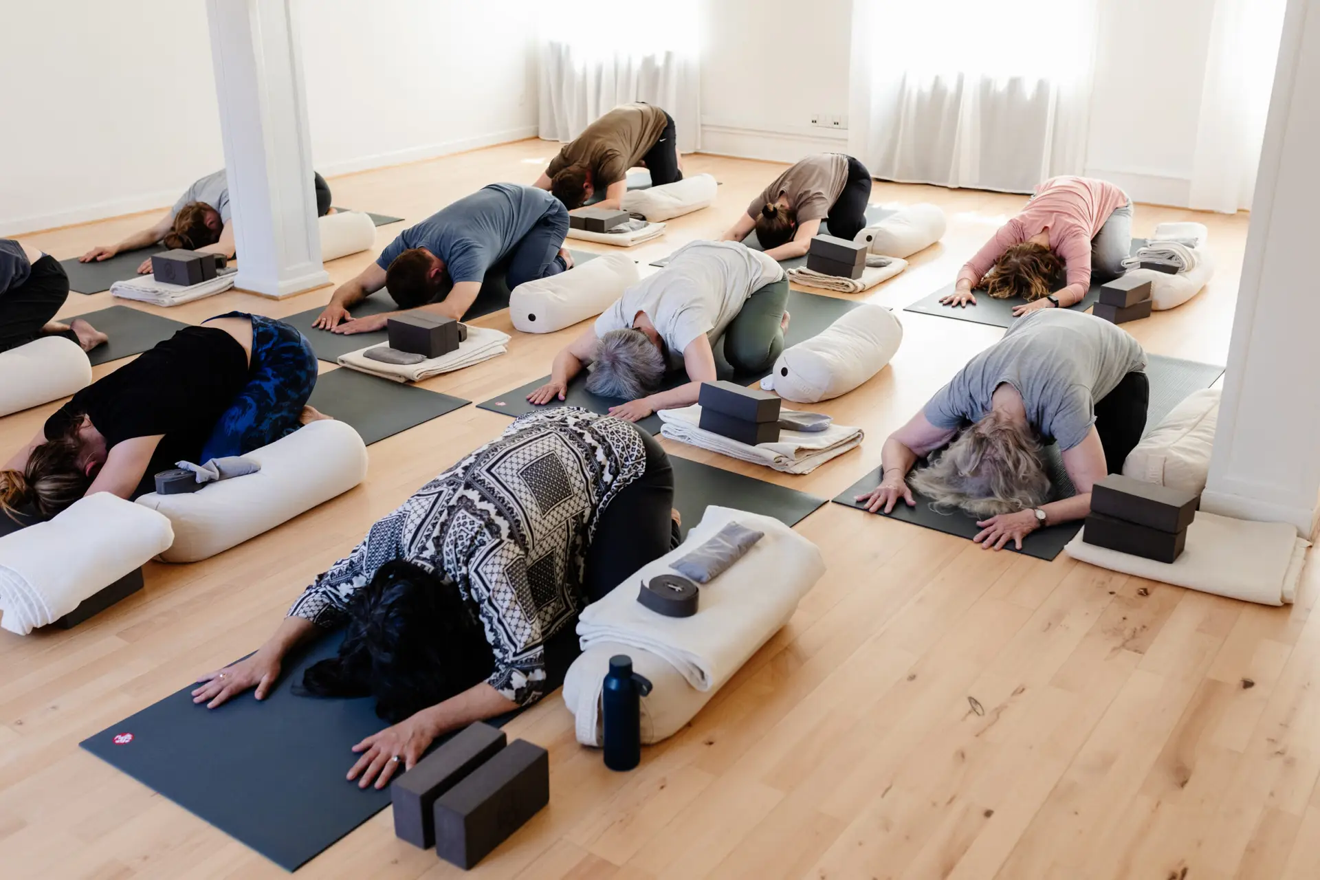 Yogahold på Amager