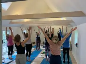 Yoga på Møn